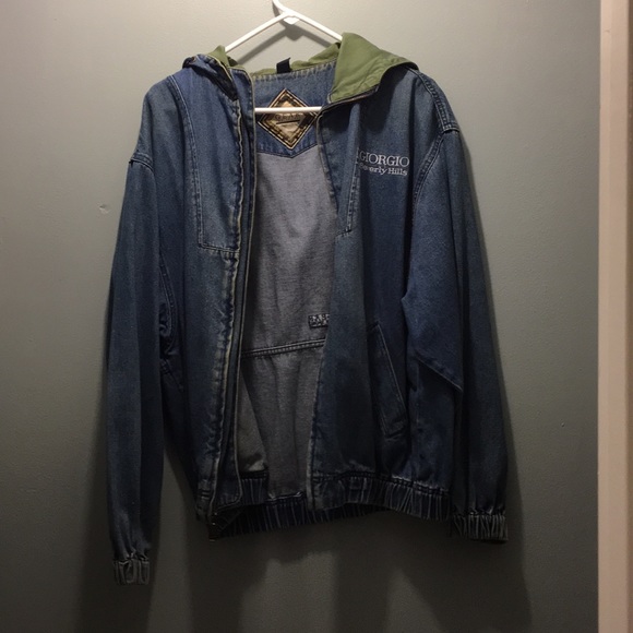 giorgio armani denim jacket